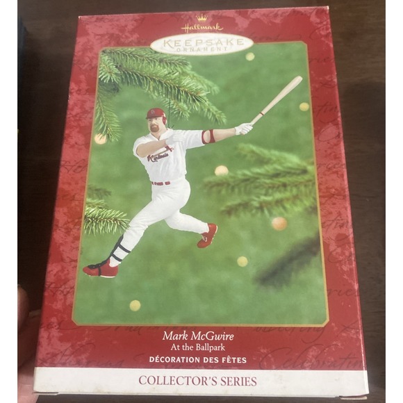 Hallmark‎ 2000 Keepsake Ornament Mark McGwire At The Ballpark St Louis Cardinals - Picture 7 of 10